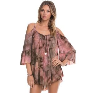 Ale by Alessandra Mother Earth Tie Dye Tunic Dress